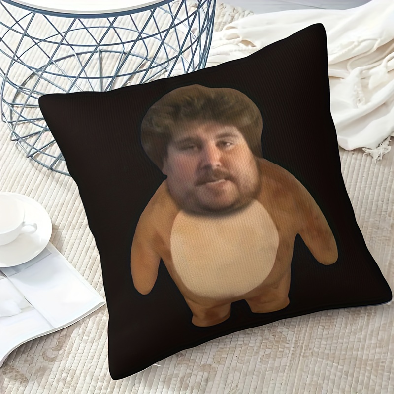 Home Baraka - Housse de coussin à imprimé vintage