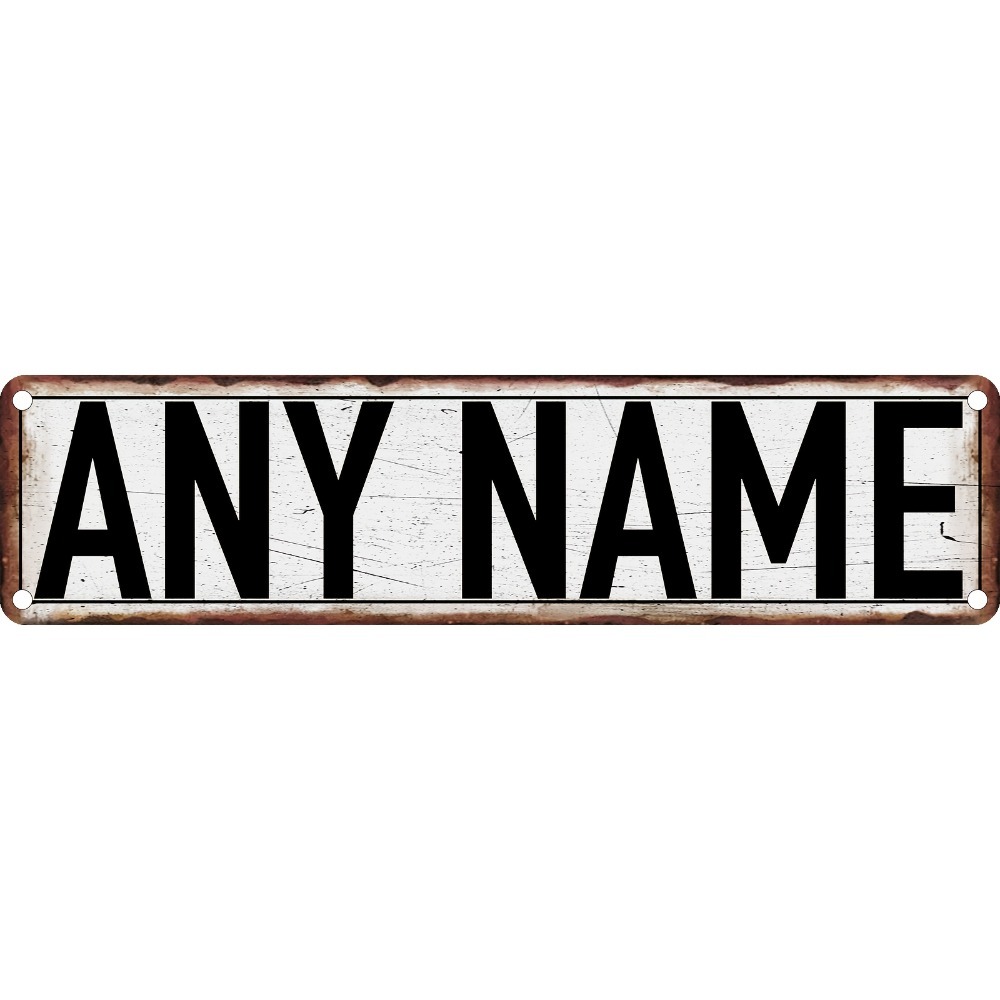 Home Bar Signs - Panneau de rue en aluminium personnalisé