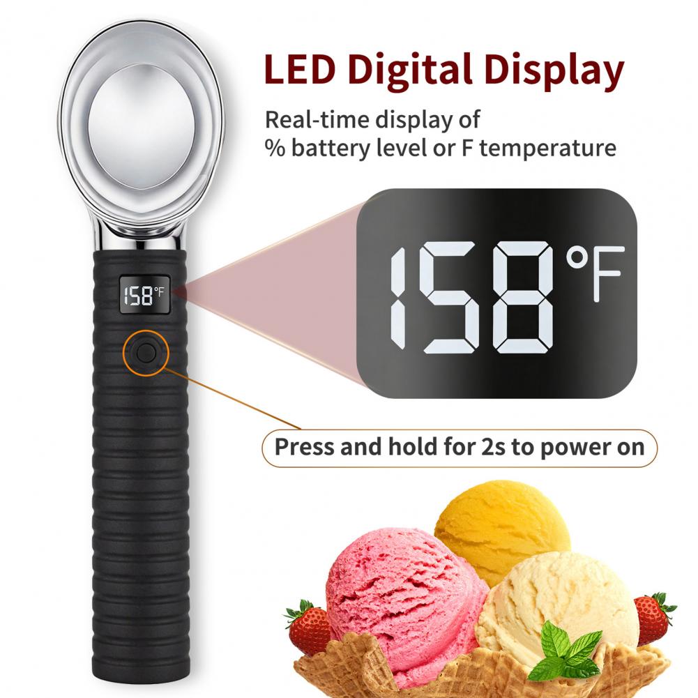 Ice Pick Pick - Cuillère à glace chauffante électrique avec