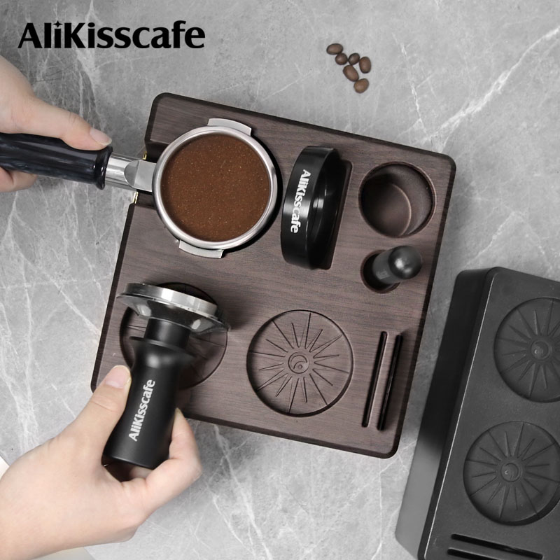 Home Barista - Support de Tamper et Portafilter pour