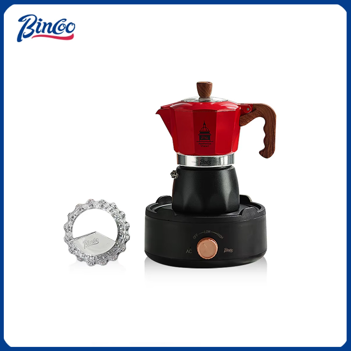 Bincoo Double Valve café Moka  - Home Barista avis et prix