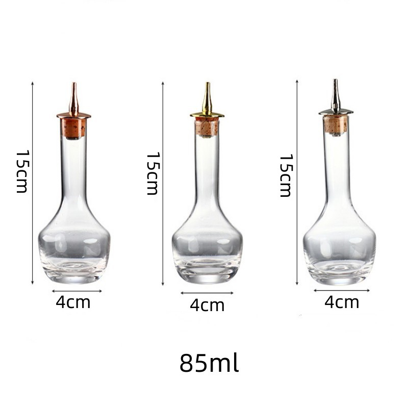 Bouteille compte-gouttes en ve - Bitters Bottle Set avis et prix