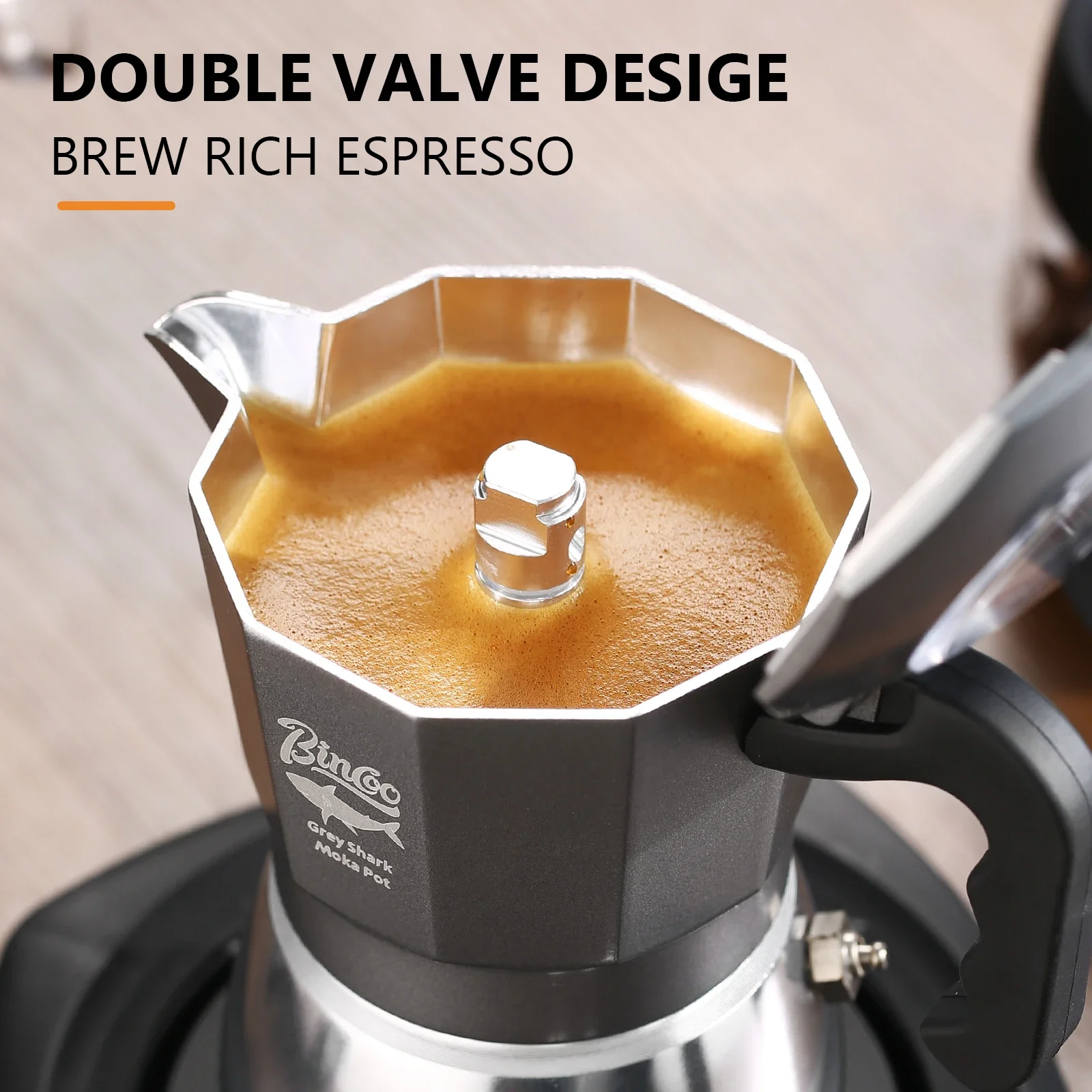 Cafetière Moka Bincoo à double - Home Barista avis et prix