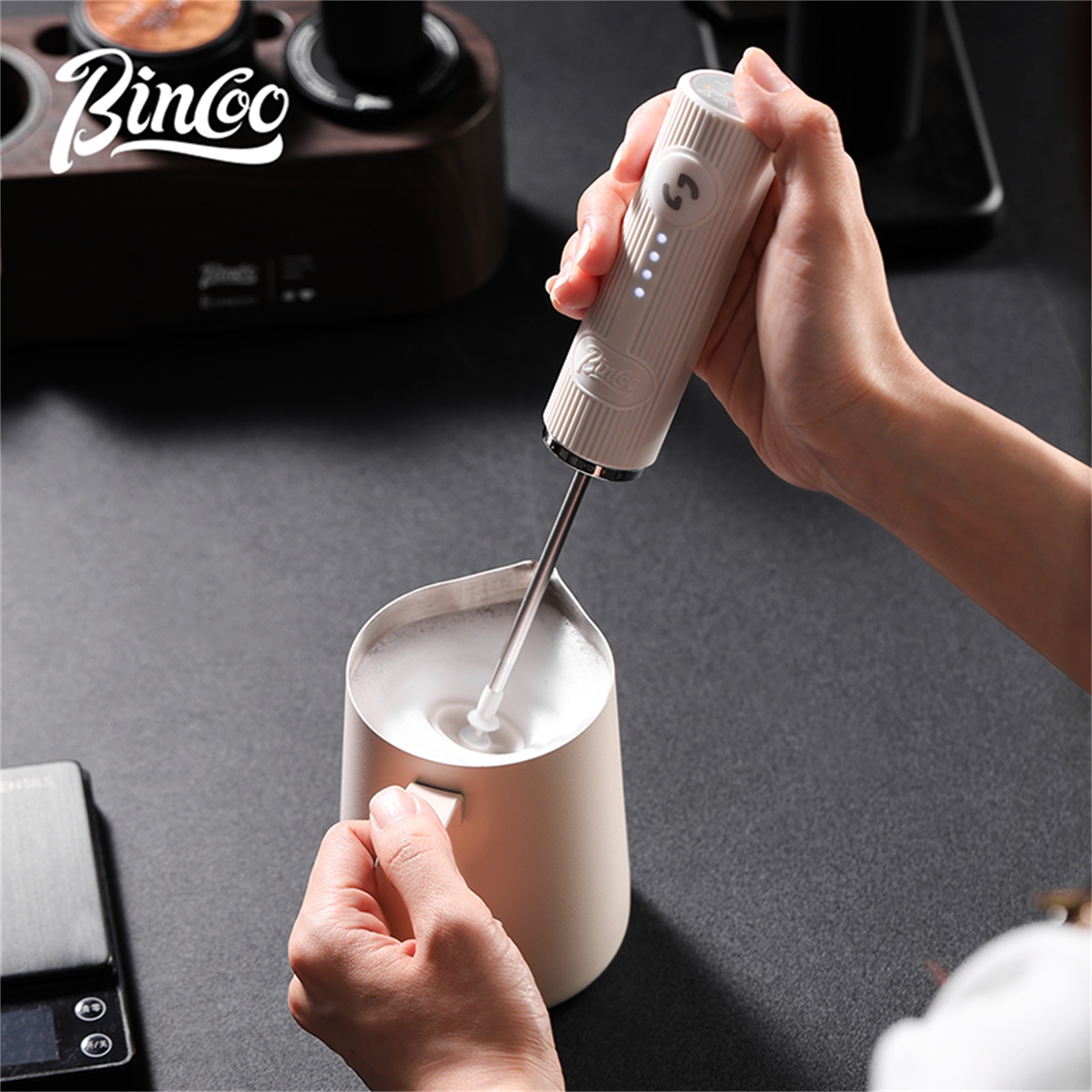 Bincoo Mousseur à lait électri - Home Barista avis et prix