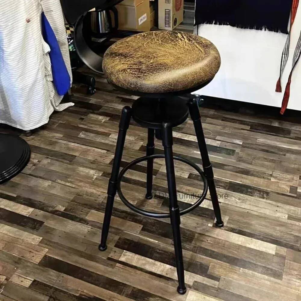 Chaise de bar rétro en fer, ta - Home Bar Seating avis et prix