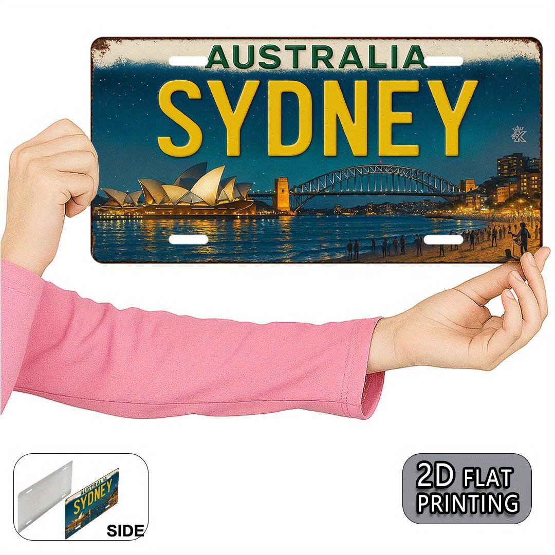 Plaque en étain de style plaqu - Home Bar Sydney avis et prix